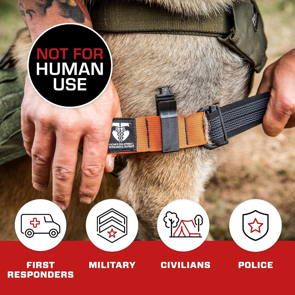 TacMed Solutions K9 Tourniquet, Dog Emergency First Aid Equipment for Massive...