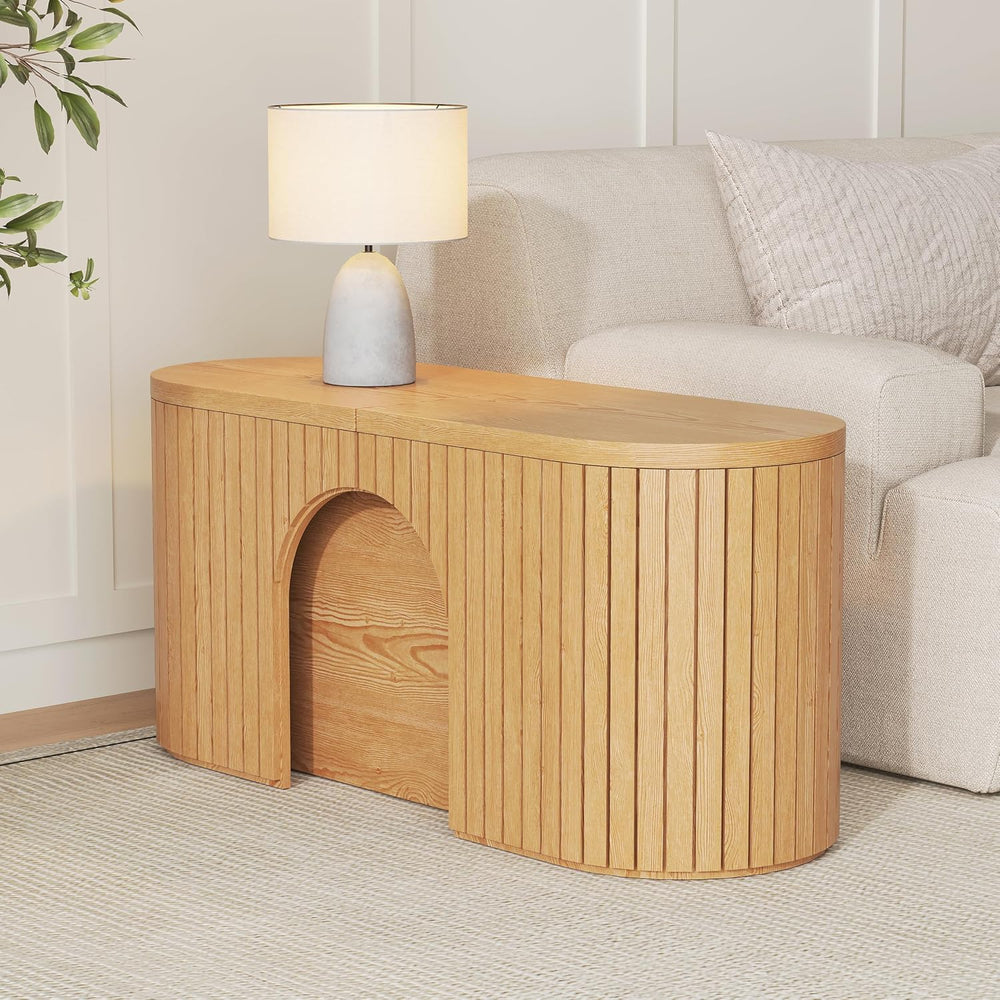 40" to 98" Extendable Dining Bench for Dining Room Furniture | Mode...