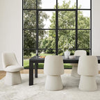 Swivel Dining Chairs Set of 1, Upholstered Mid Century Modern Deskchair with High Back, Linen Fabric Kitchen Chairs for Dining Room, Bedroom, Dressing Room, Linen