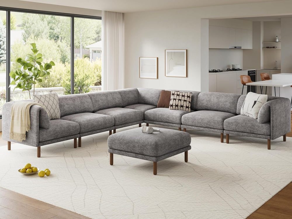 Cloud Sectional Couches for Living Room,Modular Sectional Sofa,Grey | Extra D...