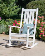 POLYWOOD® Vineyard Porch Rocking Chair in Navy
