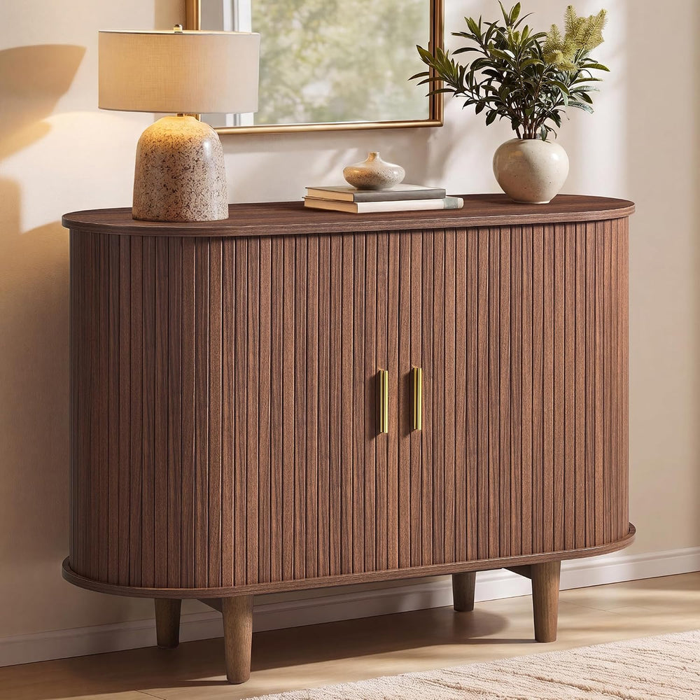 VASAGLE Storage Cabinet, Sideboard with Adjustable Shelves