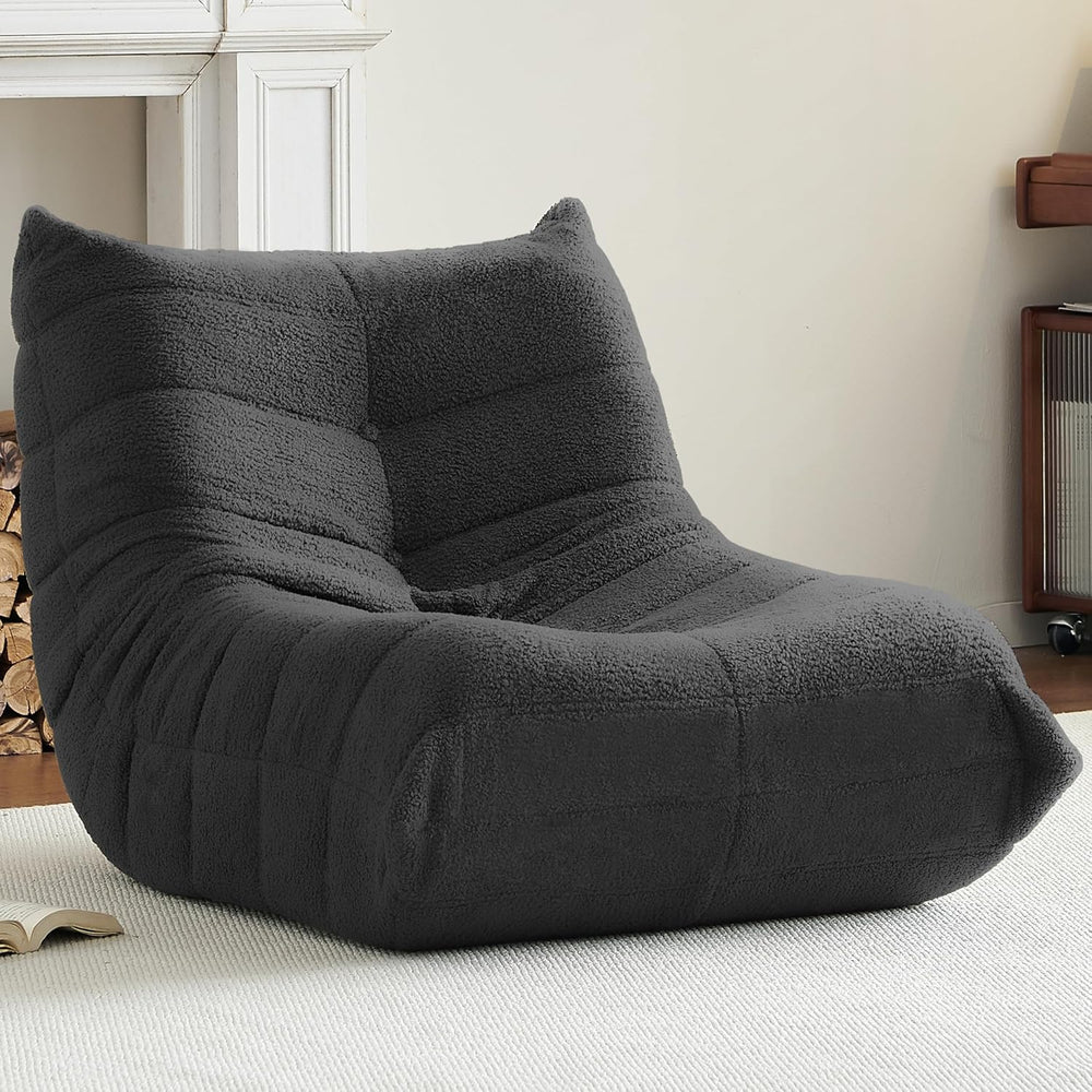 Gazecaia Comfy Bean Bag Chair for Adults Teens | Fireside Floor Lounge Chair,...