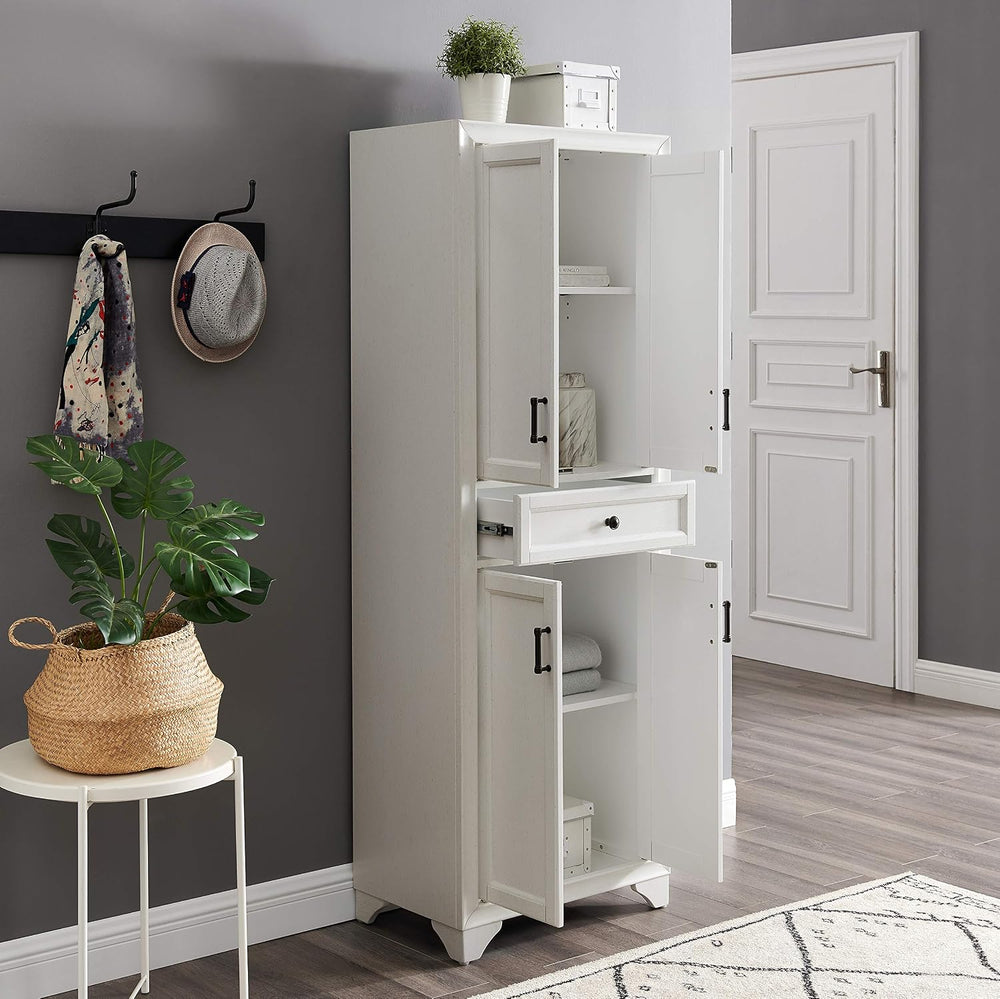 Crosley Furniture Tara Pantry Storage Cabinet with Shelves, Kitchen, Dining, ...