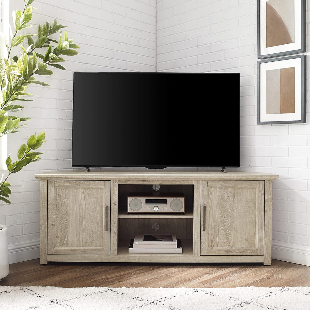 Crosley Furniture Camden Corner TV Stand for 65+ inch TVs, Entertainment Cent...