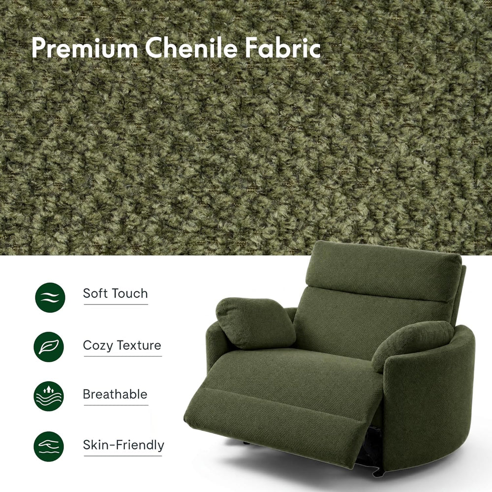 FLEXISPOT Mochi Oversized 54" Power Recliner Chair for Big & Tall, C...