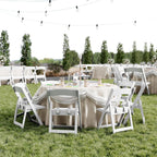 Flash Furniture Hercules Series Kids Padded Folding Chairs for Children, Children's Event Seats with 264-lb. Static Weight Capacity, Set of 11, White