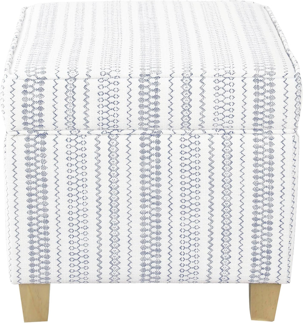 HomePop Home Decor | K7342-F2359 |Classic Square Storage Ottoman with Lift Of...