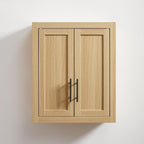 Crosley Furniture Savannah Wall Mounted Bathroom Storage Medicine Cabinet with Shelves, Natural