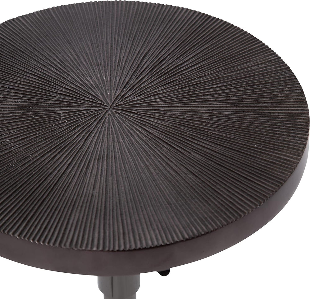 Kate and Laurel Engles Transitional Adjustable-Height Pedestal Drink Table; 1...