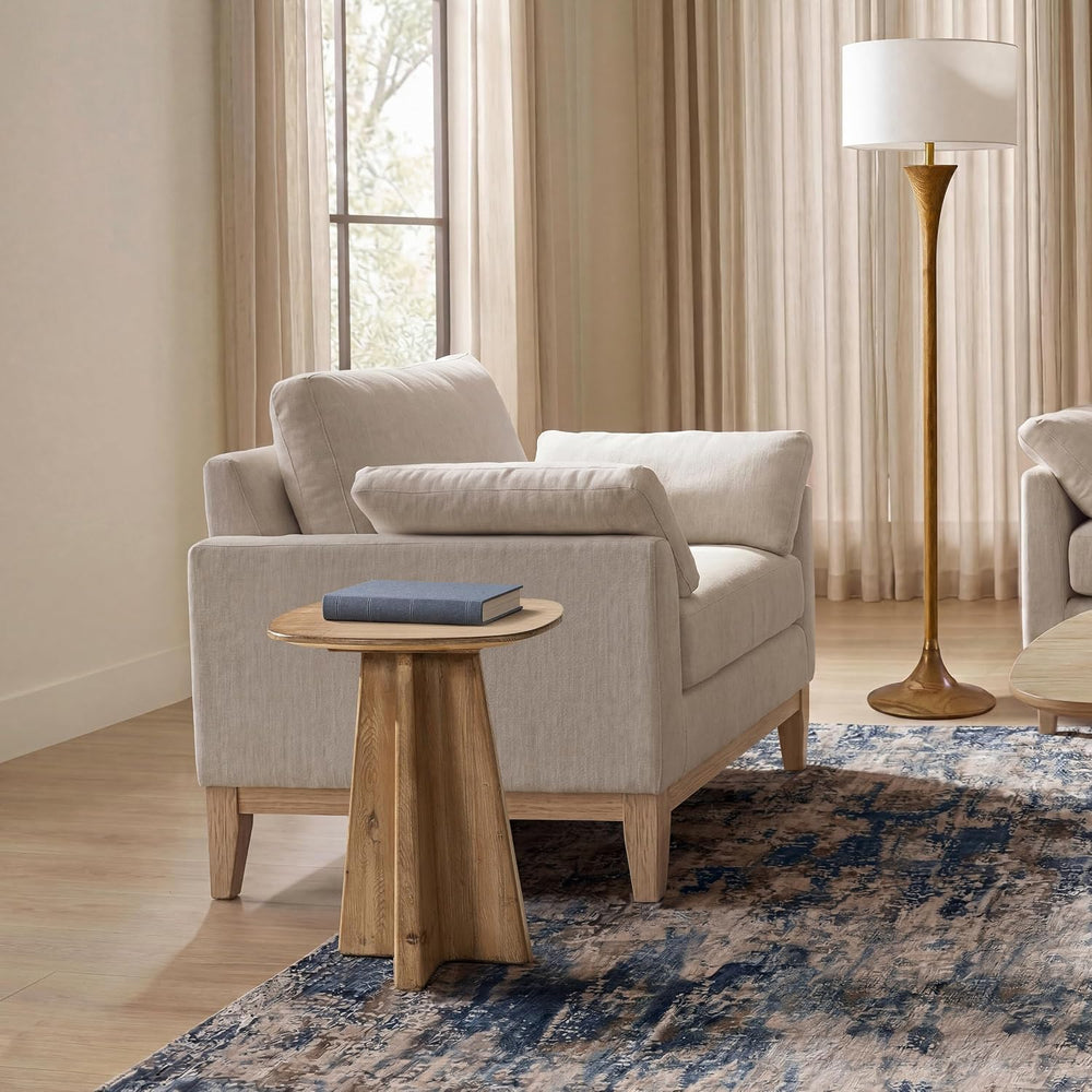 Jennifer Taylor Home Clarence 20" Reclaimed Pine Rectangular End Table, ...