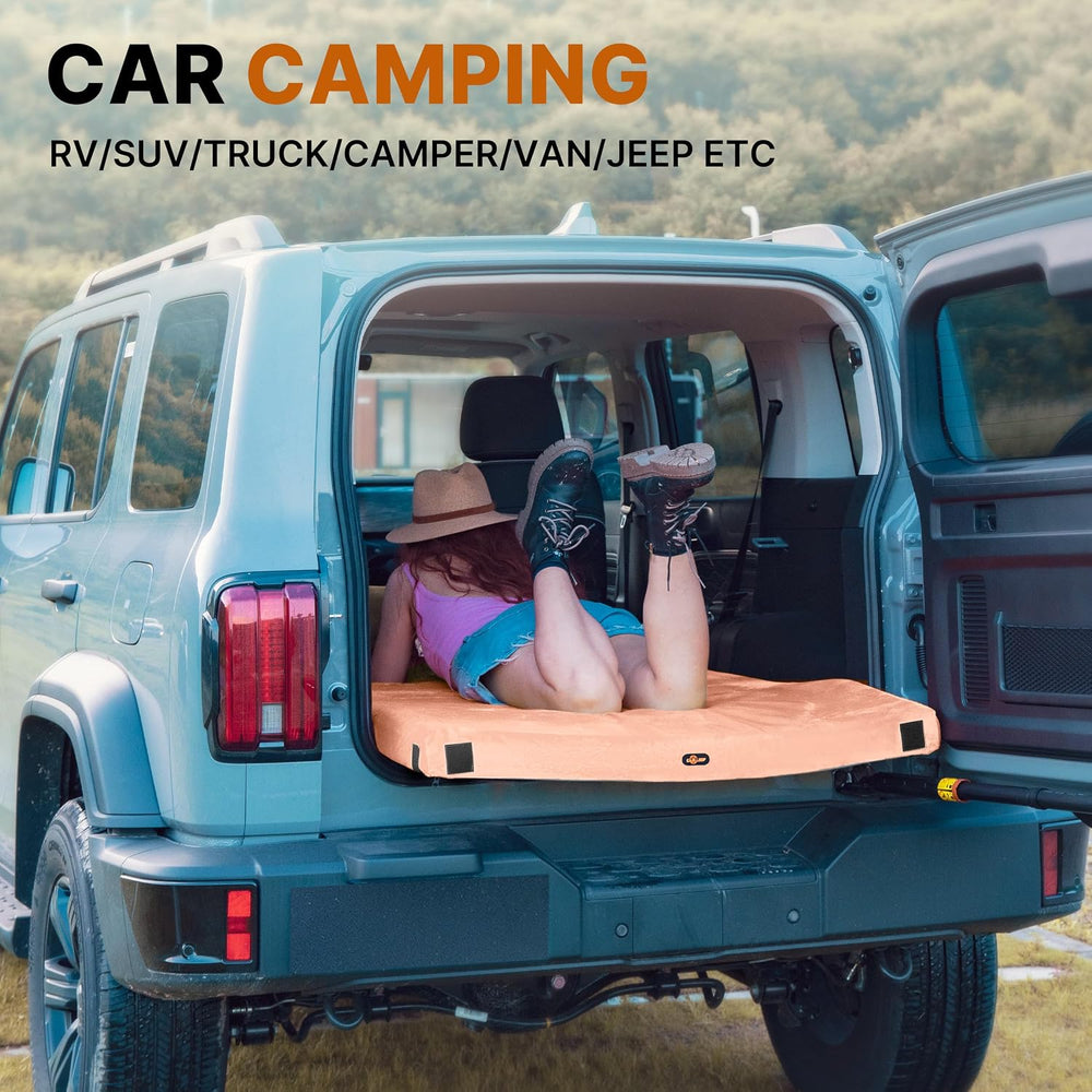 GAIALOOP Memory Foam Glamping Roll Up Futon Mattress, Japanese Floor Bed Camp...