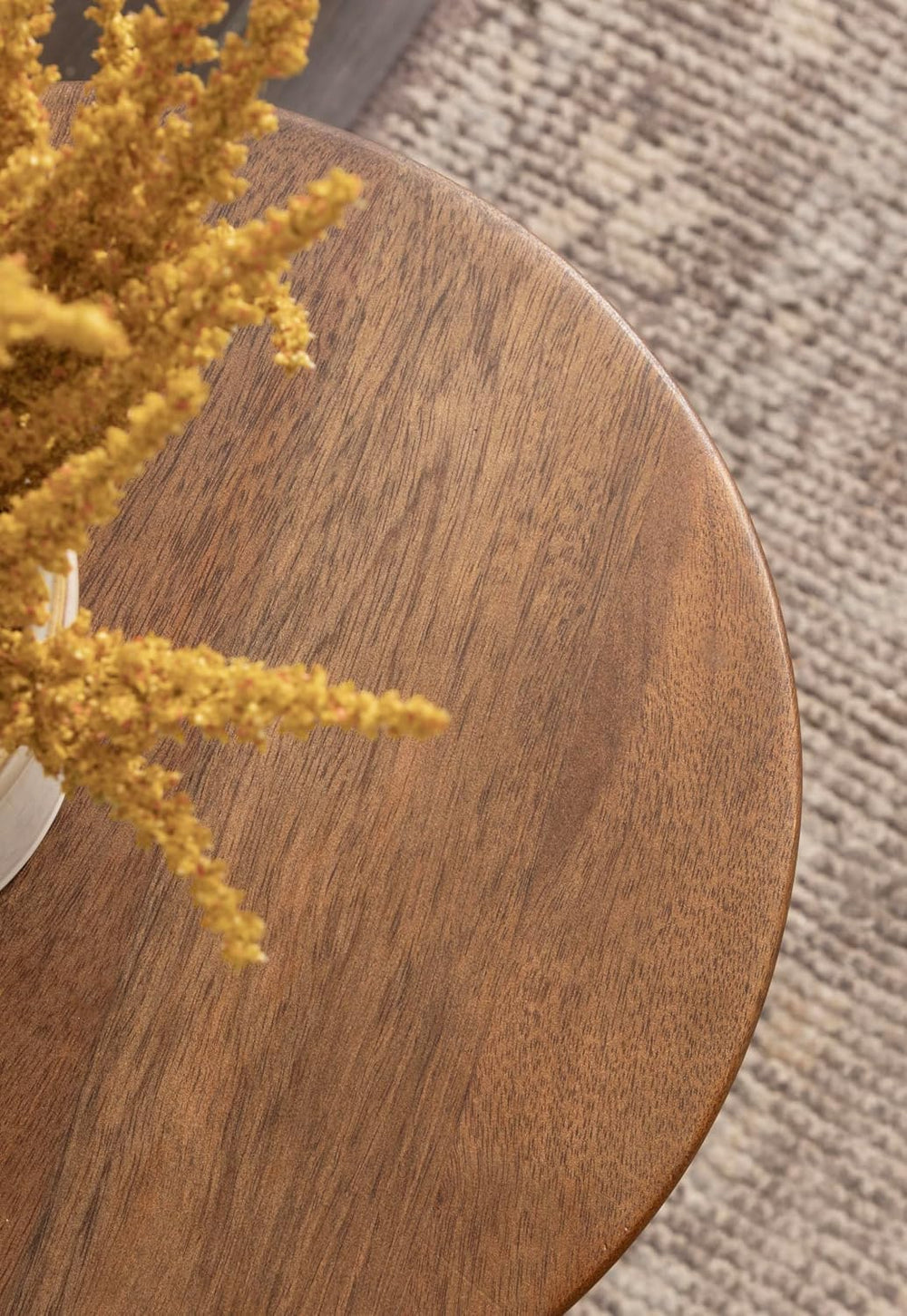 Kate and Laurel Solbrett Transitional Sophisticated Round Side Table, 12 x 12...