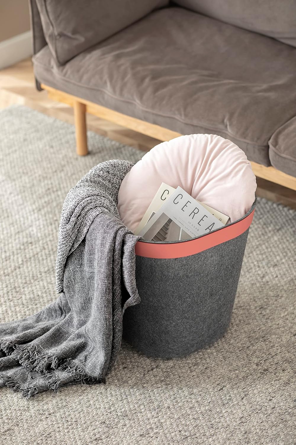 Stackable Storage Ottomans Multi-Functional Footrest Side Table Nesting Chair...