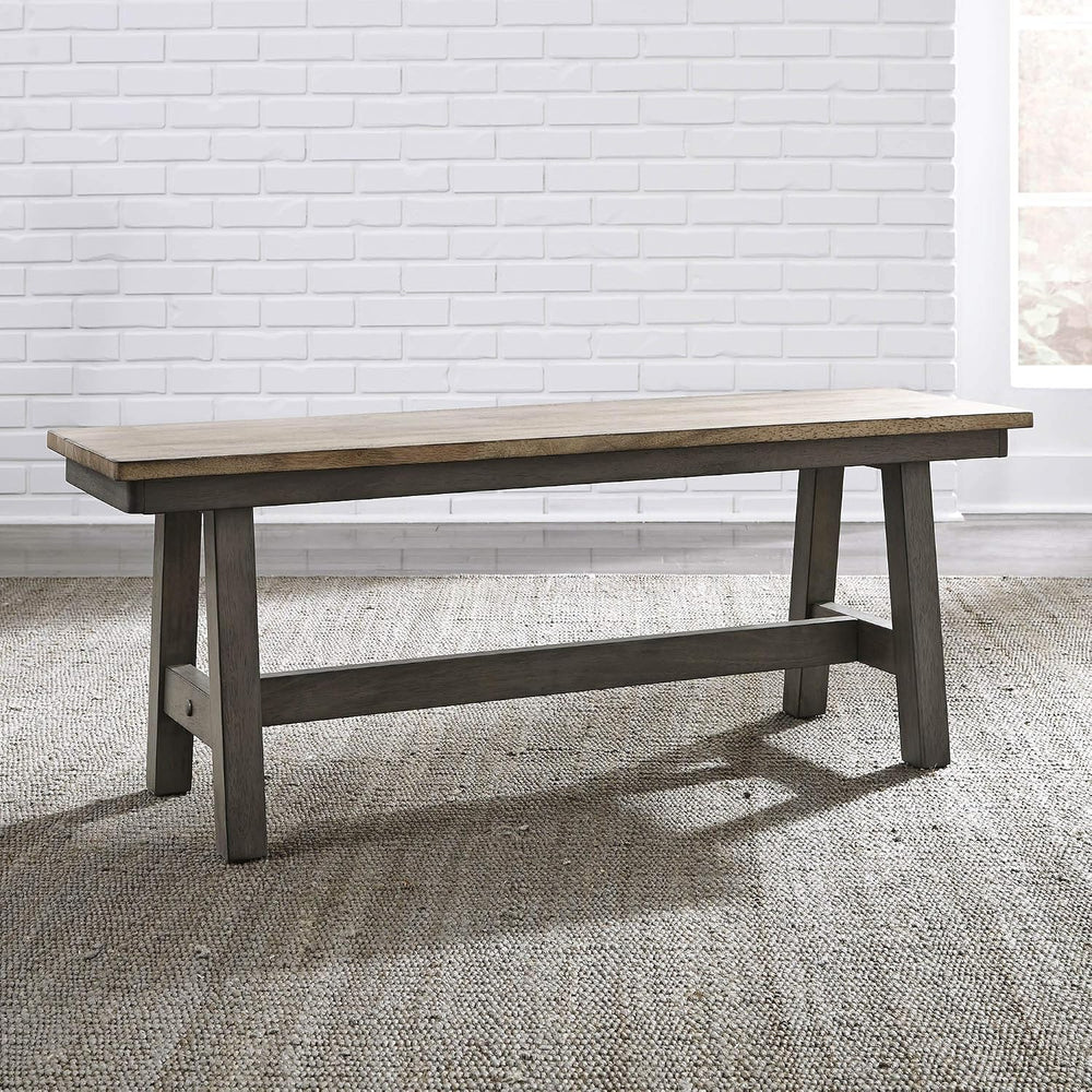 Liberty Furniture Industries Lindsey Farm Backless Bench, W48 x D14 x H18, Li...