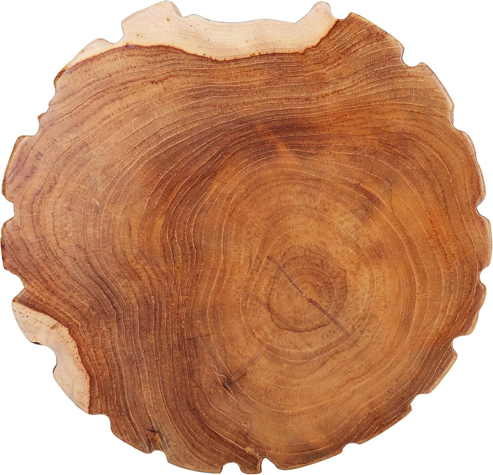 Rutledge & King Savannah Wood End Table - Small Round Side Table - Nights...