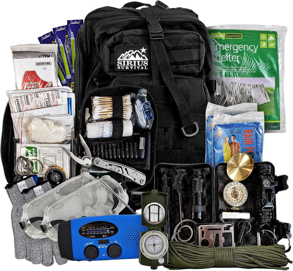 Bug Out Bag Backpack Bugout Kit Great for Family - Survival Backpack for Eart...