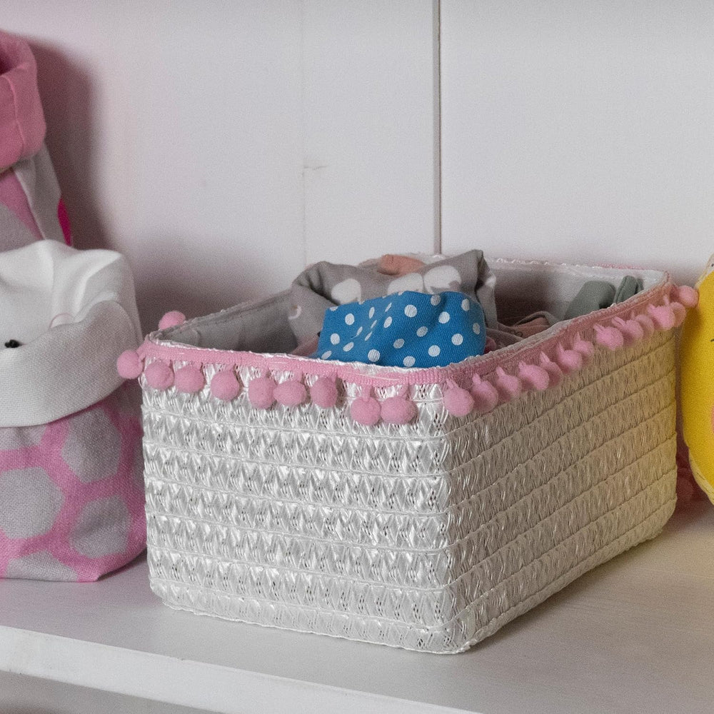 Kela Basket, White, one size