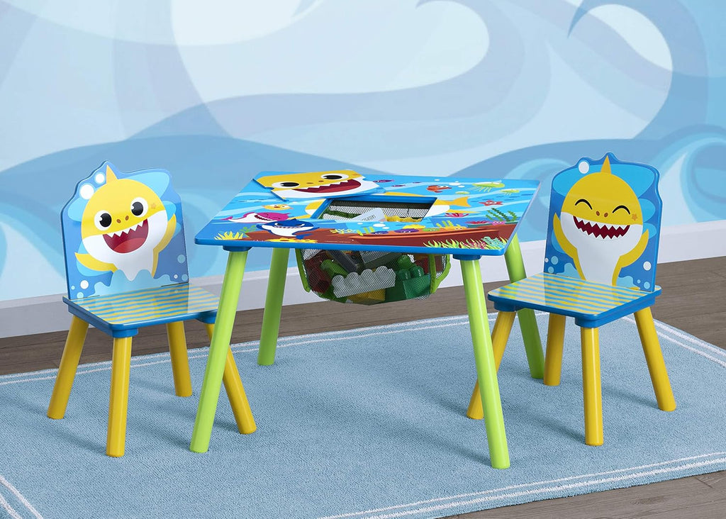 Baby Shark Table and Storage Bundle