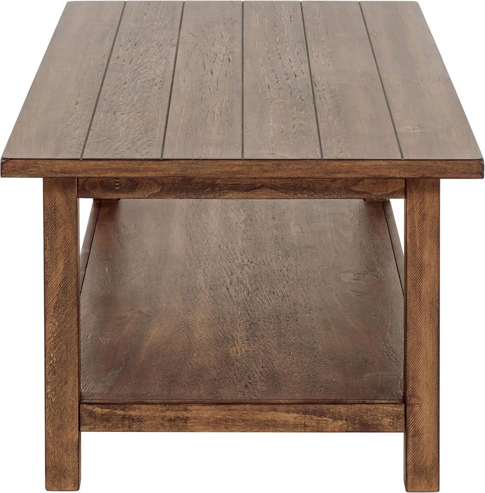 Coaster Home Furnishings Payne 3-piece Coffee and End Table Set Distressed Brown
