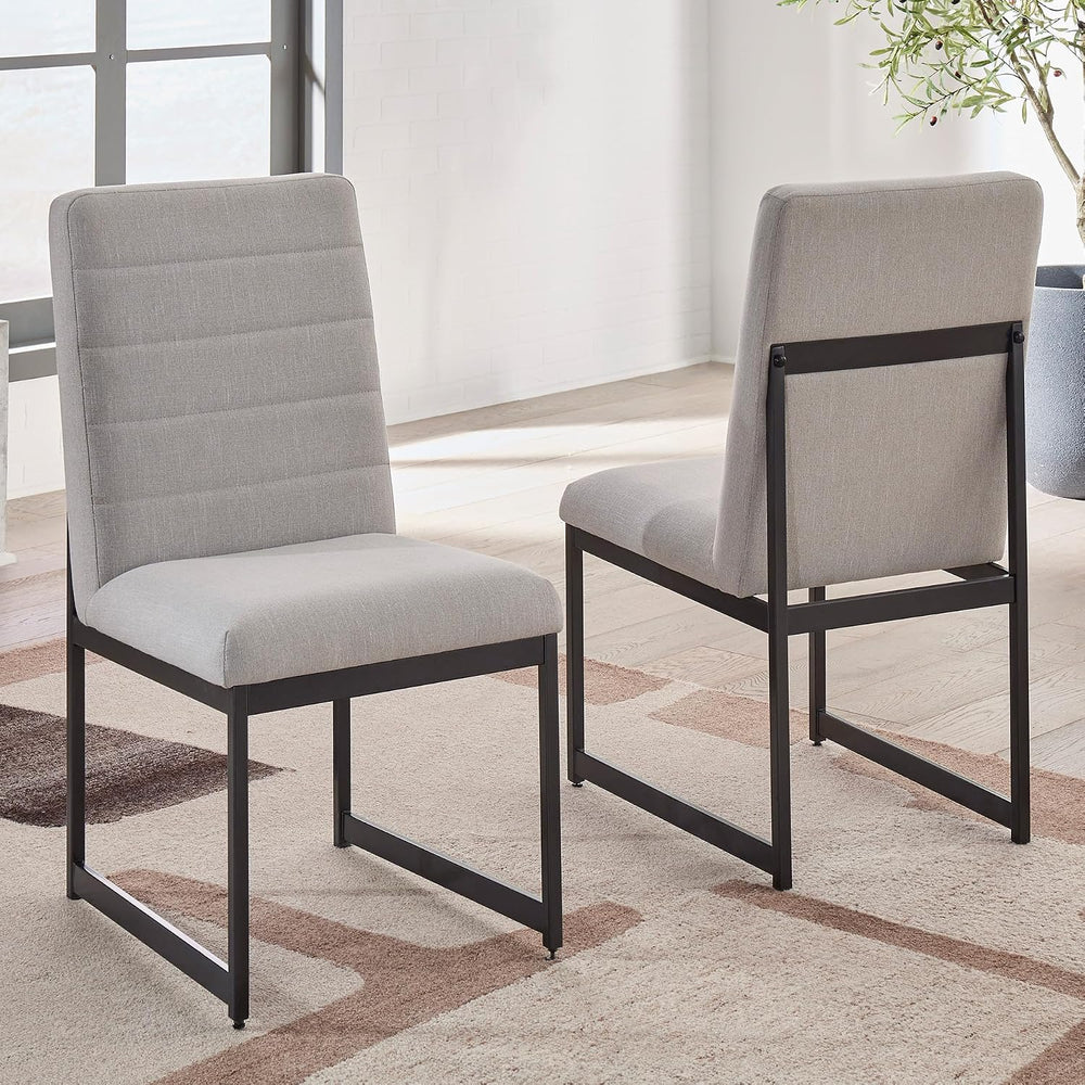 Signature Design by Ashley Tomtyn Dining Chair, Set of 2, Cushioned Polyester...