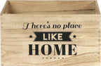 The Home Deco Factory hd3906 Trays Medium – 3 pcs – Brown 40 x 31 x 22 cm
