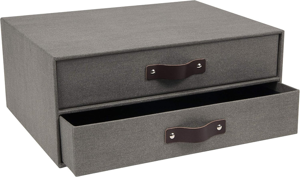 Bigso Box of Sweden Mini Desk Chest of Drawers for Documents and Office Suppl...