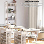 COVAODQ Pantry Spice Rack Narrow Bookshelves Behind The Door for Kids,Multi Pantry Organizer Spice Rack for Kitchen Bedroom