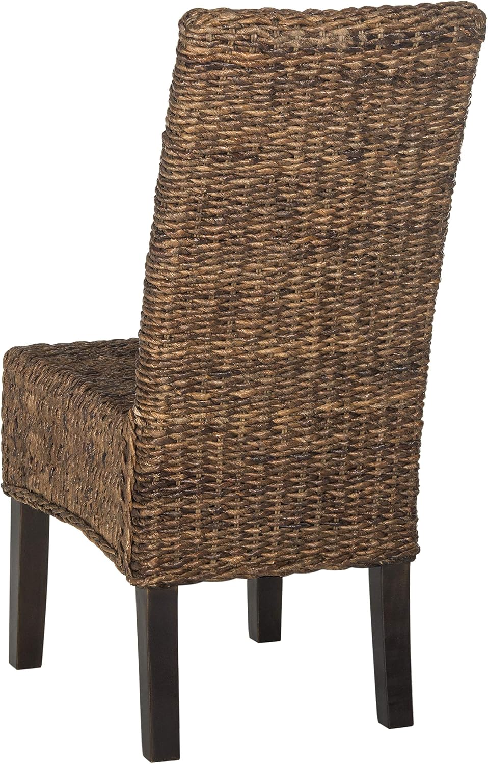 SAFAVIEH Avita Wood Dining Chair Set of 2, 18.5" Seat Brown SEA8012B