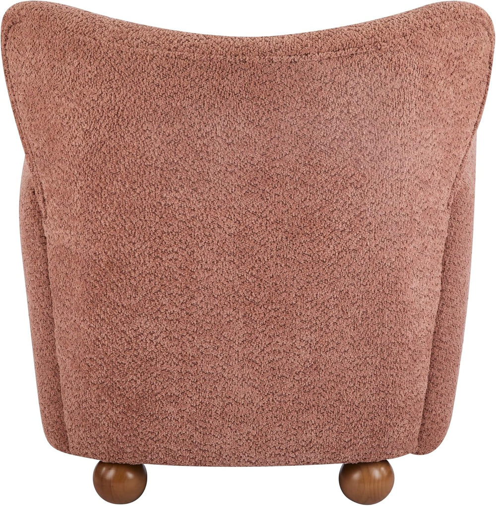 Christopher Knight Home Lindy Wingback Accent Chair, Upholstered Armchair wit...