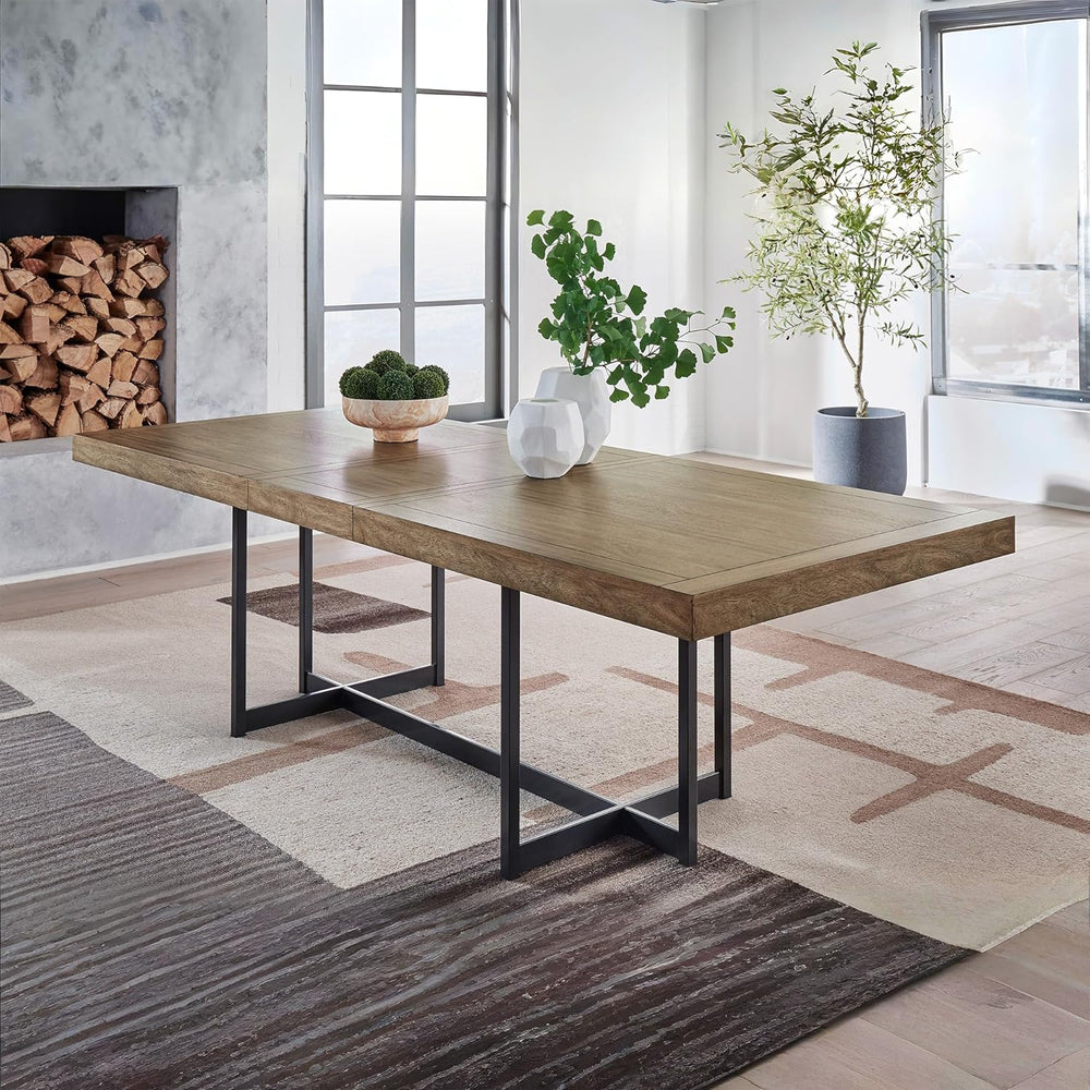 Signature Design by Ashley Tomtyn Casual Self Storing Leaf Dining Extension T...