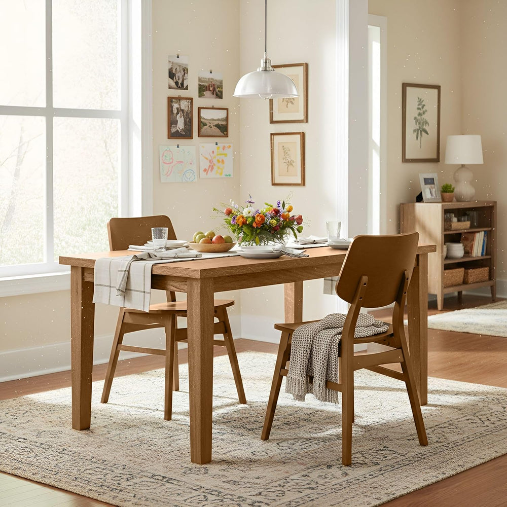 Alaterre Furniture Calais Dining – Mid Century Modern Set of 2 Dining Chairs ...