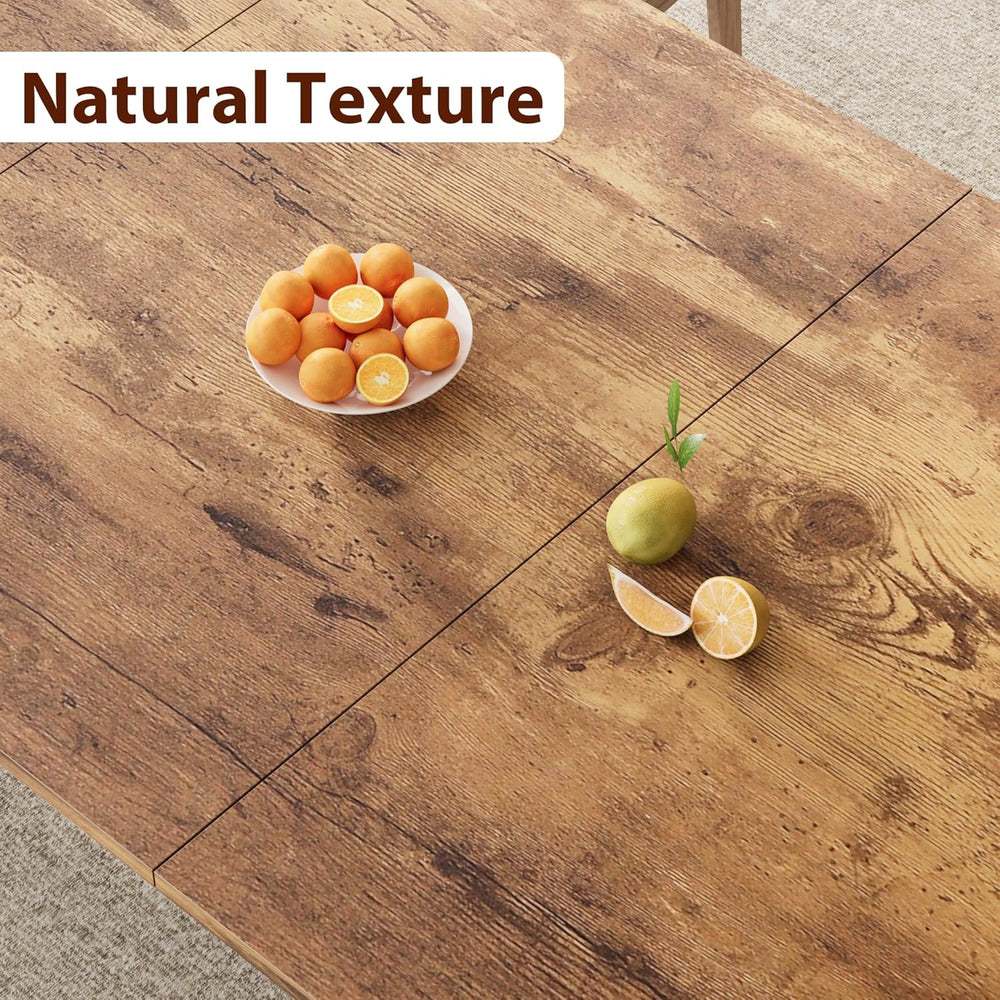 GAOMON 78 Inch Long Kitchen Table for 6-8, Dining Room Table for Kitchen Livi...