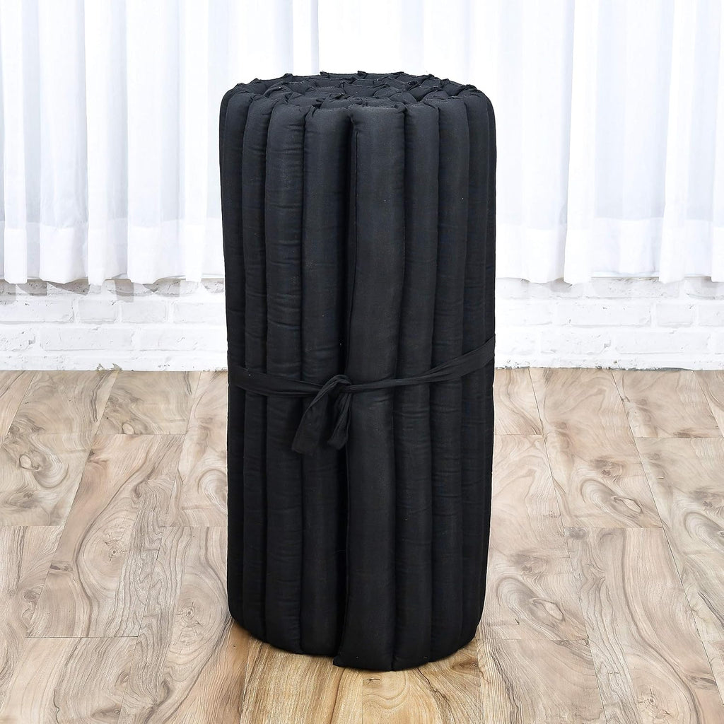 Leewadee Thai Roll Mat 75 x 28 inches Kapok Firm | Breathable folding mattress for sleeping, yoga, meditation & massage. For travel, camping, the car or as a guest bed