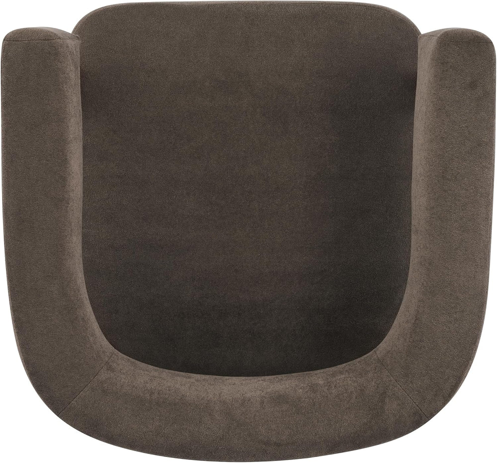 Christopher Knight Home Carly Low Profile Accent Chair, Boucle Upholstered Ba...