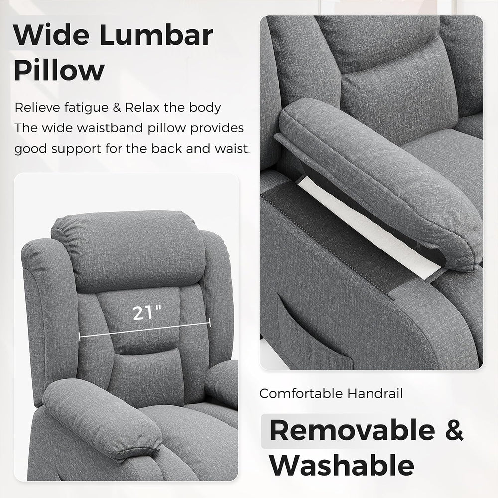 Amopatio Power Lift Recliner Chairs for Elderly Upgraded Living Room Reclinin...