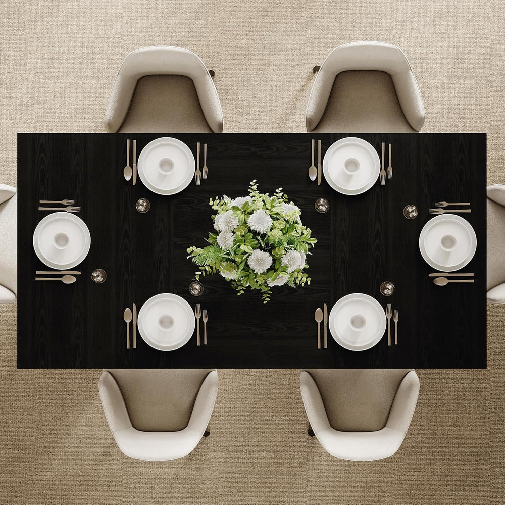 Einhomn 71" Dining Table for 6-8, Rectangular Farmhouse Kitchen Table wi...