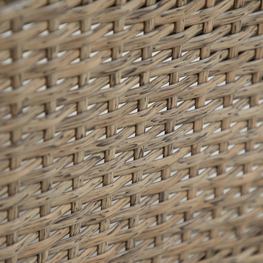 Greemotion Garda 2-Piece Outdoor Patio Aluminum Polyrattan Wicker Outdoor Ott...