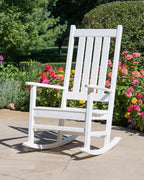POLYWOOD® Vineyard Porch Rocking Chair in Navy