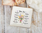 Christian Bible Verse Jewelry Dish, 4" Ceramic Jewelry Tray, Christian Gift for Women, Mother's Day, Birthday, Catholic Gifts for Mom/ Grandma, Graduation, Confirmation Gifts for Teen Girls, Daughter