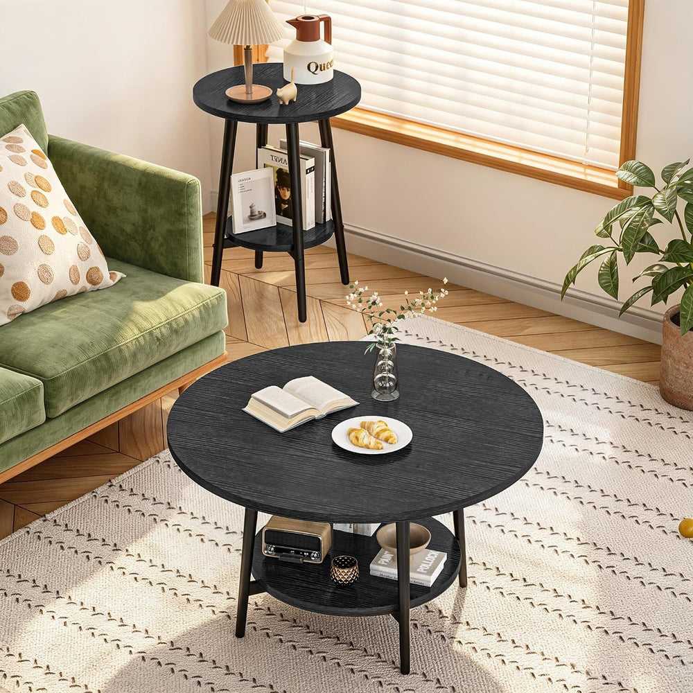 AWQM Coffee Table, Coffee Table Set of 3, Coffee Tables for Living Room