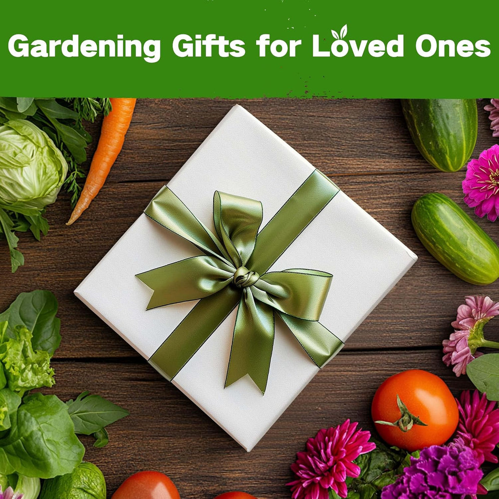 LUSH&DEW Raised Garden Bed Heirloom Seed Bank, 32 Type 30000+ Non-GMO Seeds