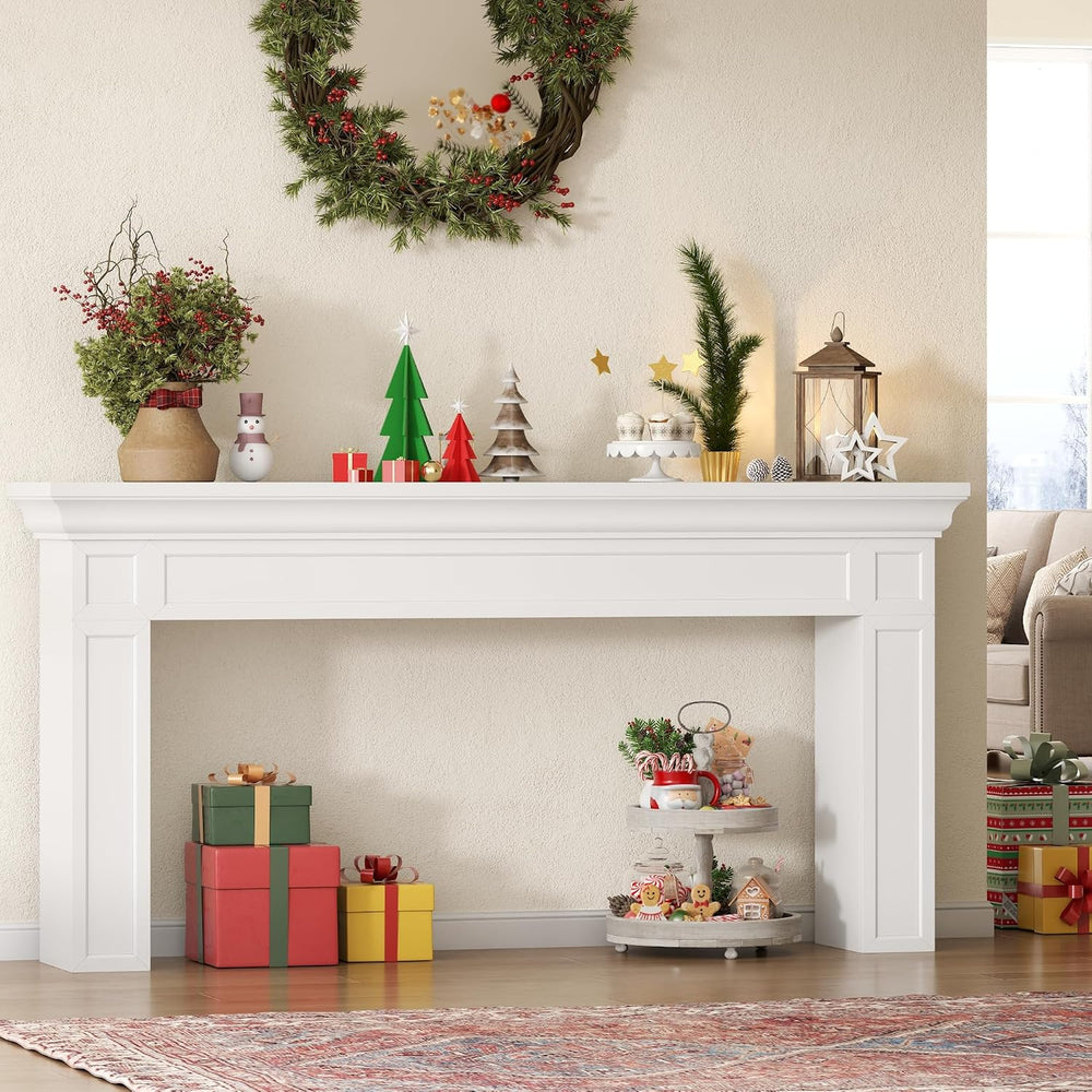 Loomie 63" Long Console Tables for Entryway, Modern Rectangular Sofa Tab...