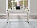 OSP Home Furnishings Baton Rouge Traditional Home Office Writing Desk, Champagne Oak
