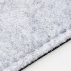 Premium Felt Desk Mat | Medium 12" x 36" | Multifunctional Desk Pad for Home Office | Light Gray