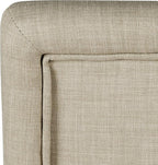 HomePop Michele Dining Chair with Nailhead Trim - Tan (Set of 2)