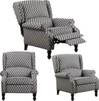 Rosevera Leavitt Living Room Chairs with Padded Seat Sleeper Comfy for bedrooms Lounge Chaise