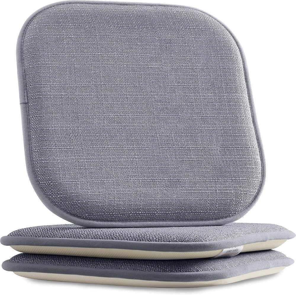 Elegant Comfort Chair Cushion Covers with Ties and Non Skid Rubber Backing-Th...