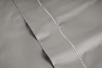 LANE LINEN Pillow Case Covers King Set of 2 100% Egyptian Cotton Sateen Soft Cool & Smooth 1000 Thread Count Cases - Silver