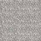 HomePop Modern Fabric Storage Ottoman with Wood Top -White Cream Boucle with Gray Yarn
